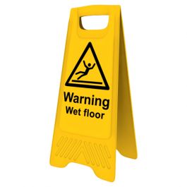 Warning Wet Floor A-Board Sign