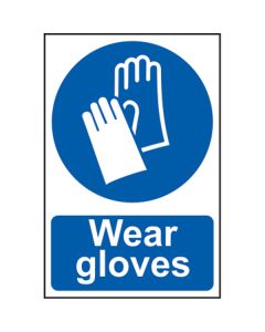 Wear Gloves Sign